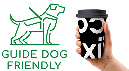 Guide Dog Friendly   Cofix