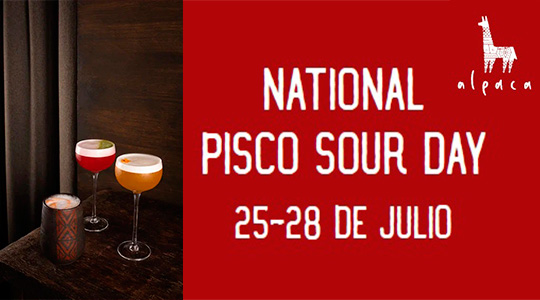 25  28  Alpaca    National Pisco sour day