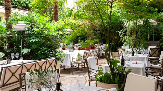 ������� �� ���������� ������� Palace-����� La Réserve Paris