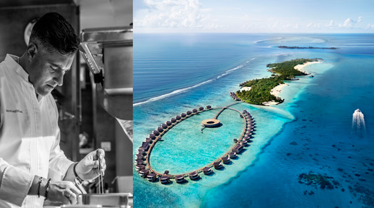 ����������� �������� � The Ritz-Carlton Maldives, Fari Islands: ������� ������������, �������� ����������� � ����� �� ���� ������������� ��������� Michelin