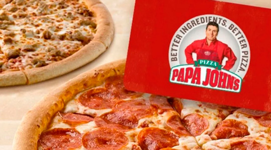 Papa John's подарит на новогодние праздники 1 млн. ломтиков пиццы