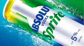 В Великобритании компании Coca-Cola и Pernod Ricard выпустили коктейли на основе водки Absolut и газировки Sprite